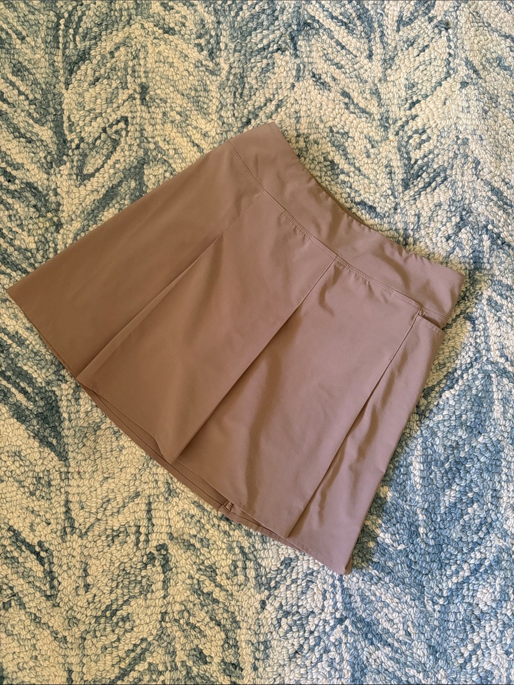 Athleta Girls Brown Pleated Skort